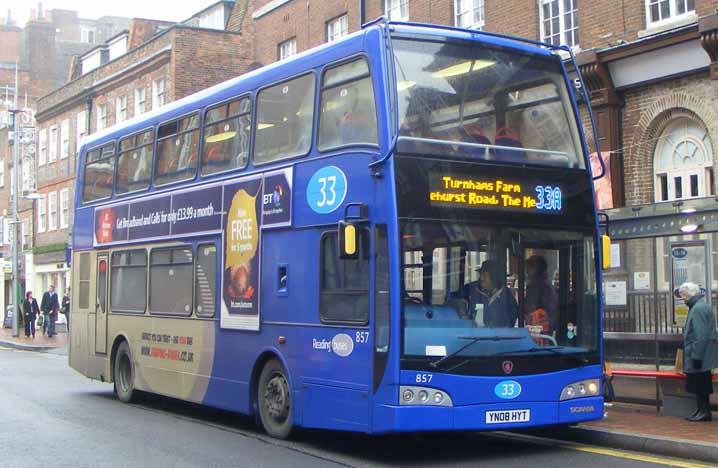 Reading Buses Scania N230UD East Lancs Olympus 857